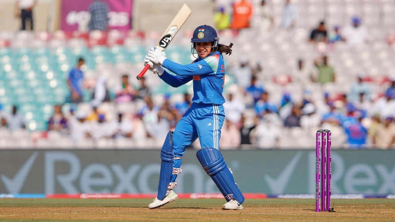 स्मृति मंधाना ने न्यूज़ीलैंड के खिलाफ 340/3 में शतक लगाया, ODI में दूसरा स्थान सुरक्षित